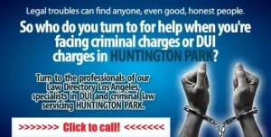 DUI Attorneys Huntington Park