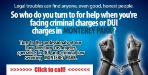 DUI Attorneys Monterey Park