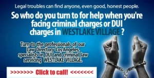 DUI Attorneys Westlake Village