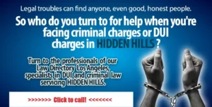 DUI Attorneys Hidden Hills