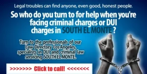 DUI Attorneys South El Monte